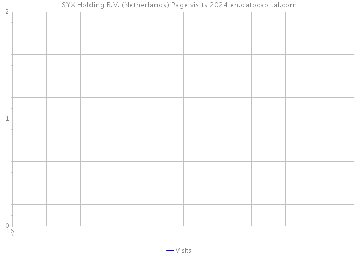 SYX Holding B.V. (Netherlands) Page visits 2024 