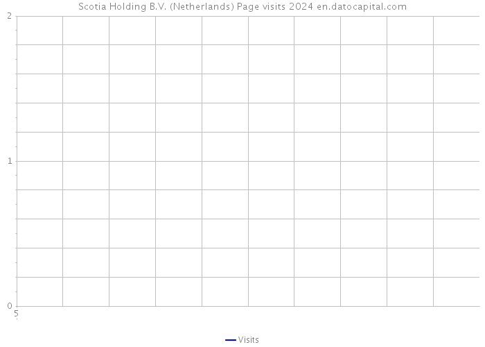Scotia Holding B.V. (Netherlands) Page visits 2024 