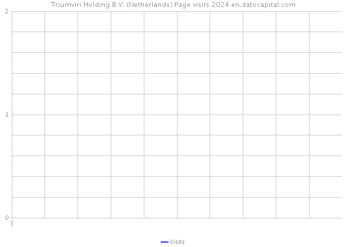 Triumviri Holding B.V. (Netherlands) Page visits 2024 