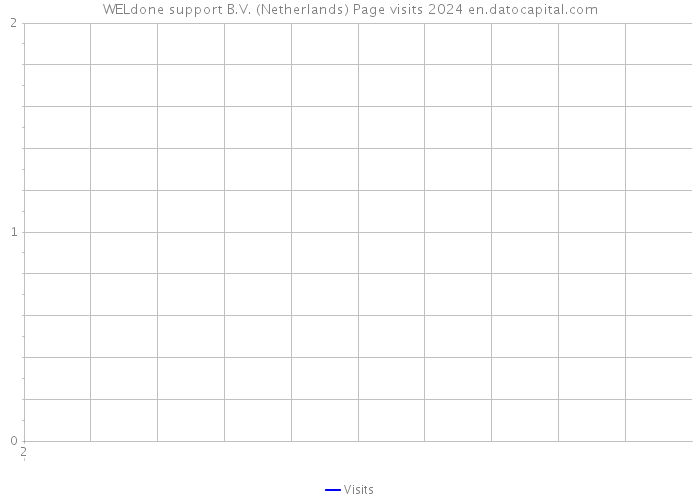 WELdone support B.V. (Netherlands) Page visits 2024 
