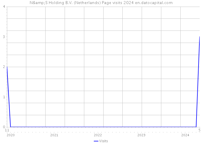 N&S Holding B.V. (Netherlands) Page visits 2024 