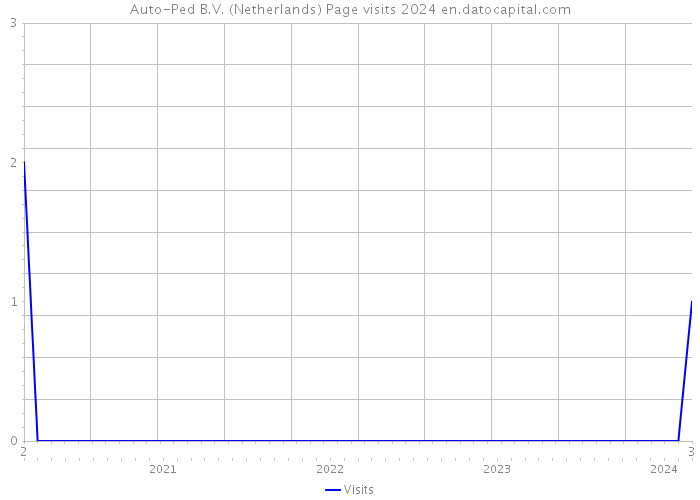 Auto-Ped B.V. (Netherlands) Page visits 2024 
