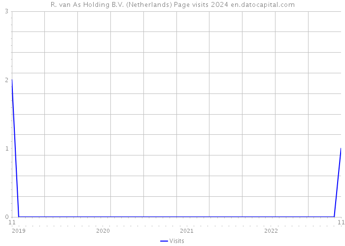 R. van As Holding B.V. (Netherlands) Page visits 2024 