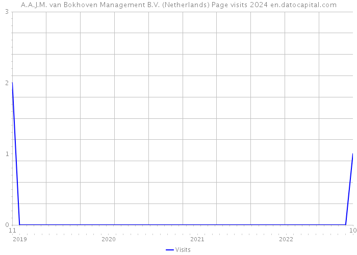 A.A.J.M. van Bokhoven Management B.V. (Netherlands) Page visits 2024 