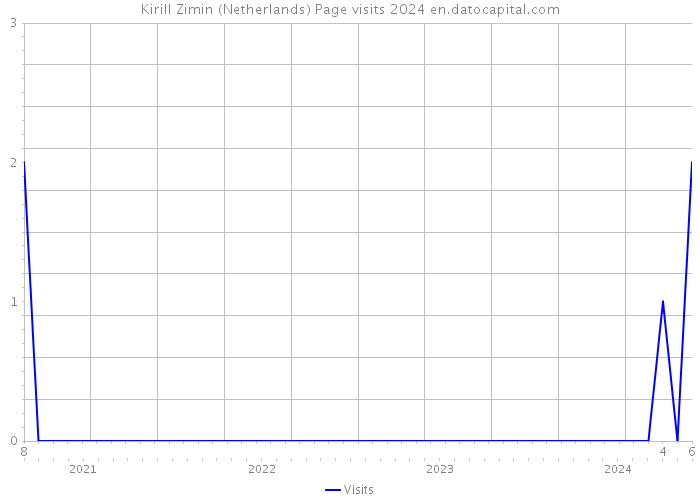 Kirill Zimin (Netherlands) Page visits 2024 