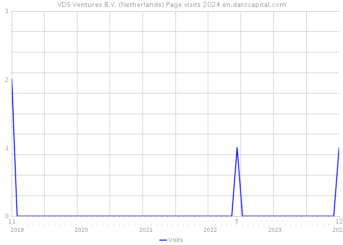 VDS Ventures B.V. (Netherlands) Page visits 2024 