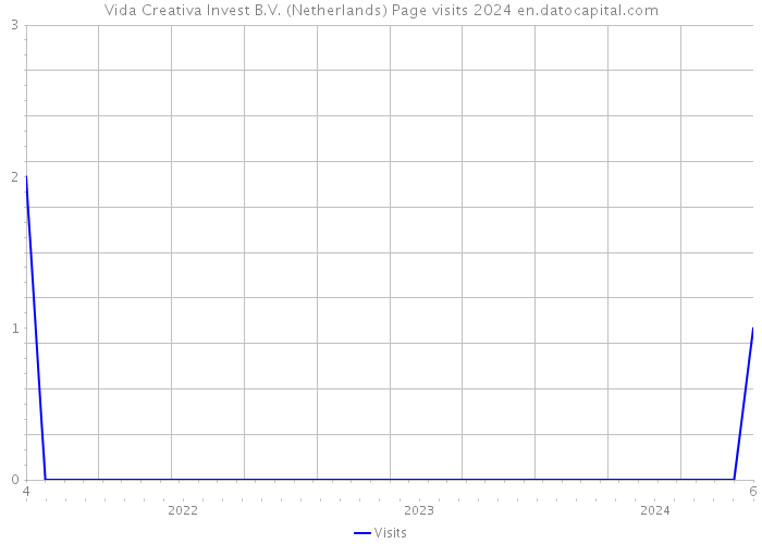 Vida Creativa Invest B.V. (Netherlands) Page visits 2024 