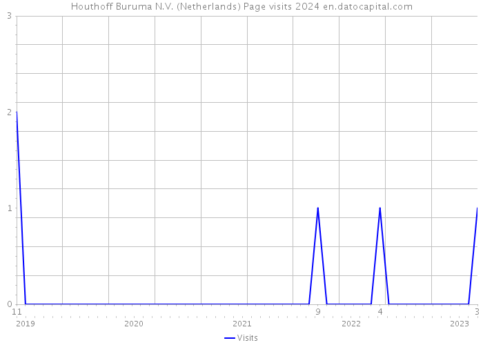 Houthoff Buruma N.V. (Netherlands) Page visits 2024 