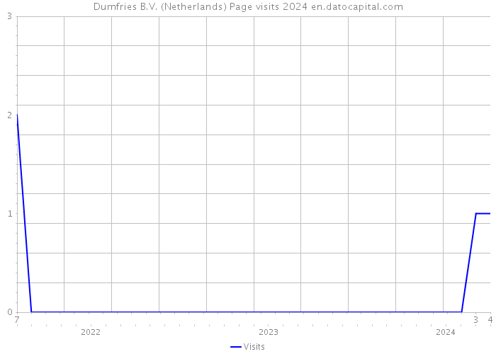 Dumfries B.V. (Netherlands) Page visits 2024 
