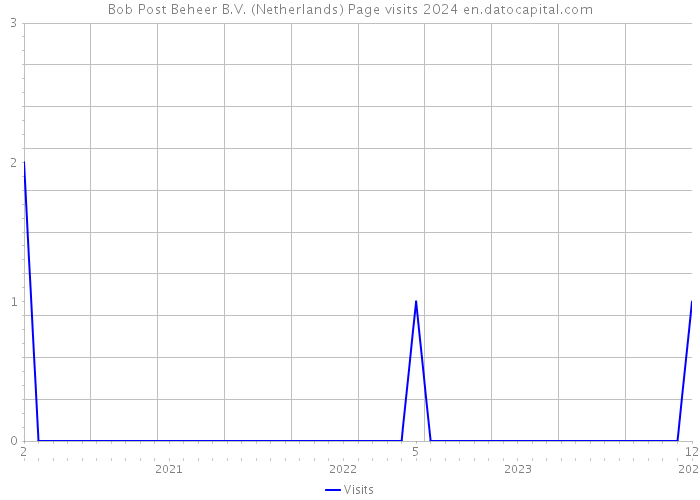 Bob Post Beheer B.V. (Netherlands) Page visits 2024 