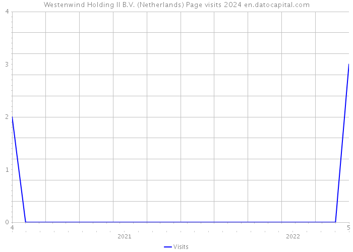 Westenwind Holding II B.V. (Netherlands) Page visits 2024 