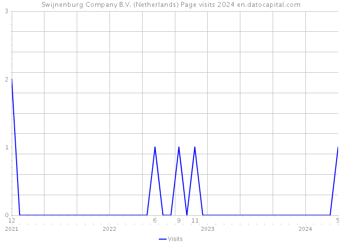 Swijnenburg Company B.V. (Netherlands) Page visits 2024 