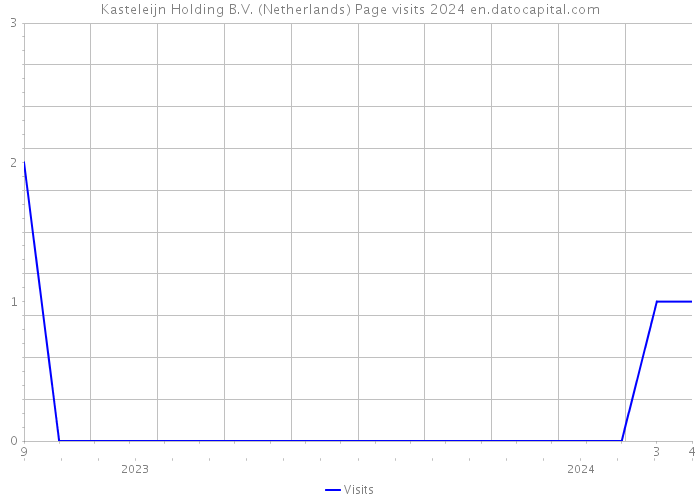 Kasteleijn Holding B.V. (Netherlands) Page visits 2024 