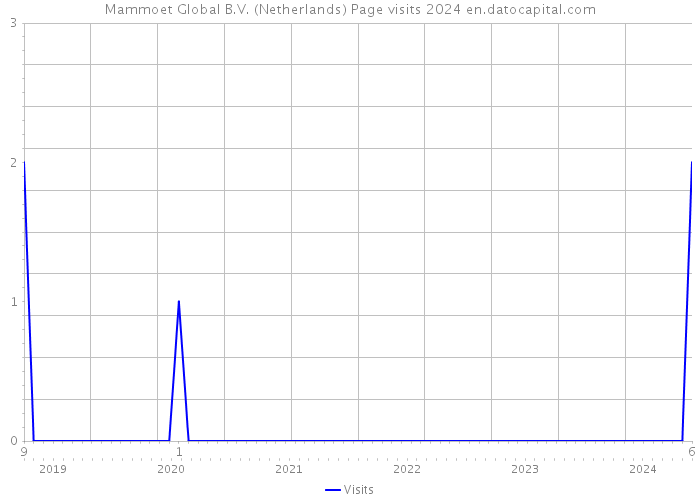 Mammoet Global B.V. (Netherlands) Page visits 2024 