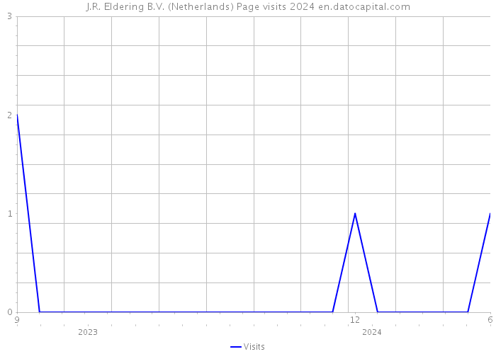 J.R. Eldering B.V. (Netherlands) Page visits 2024 