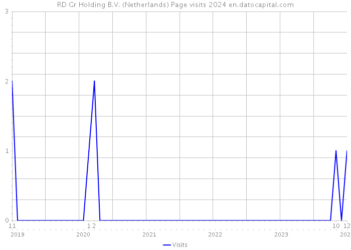 RD Gr Holding B.V. (Netherlands) Page visits 2024 