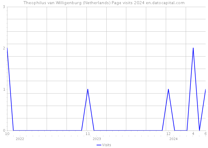 Theophilus van Willigenburg (Netherlands) Page visits 2024 