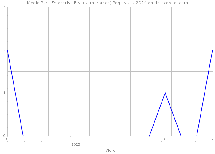 Media Park Enterprise B.V. (Netherlands) Page visits 2024 