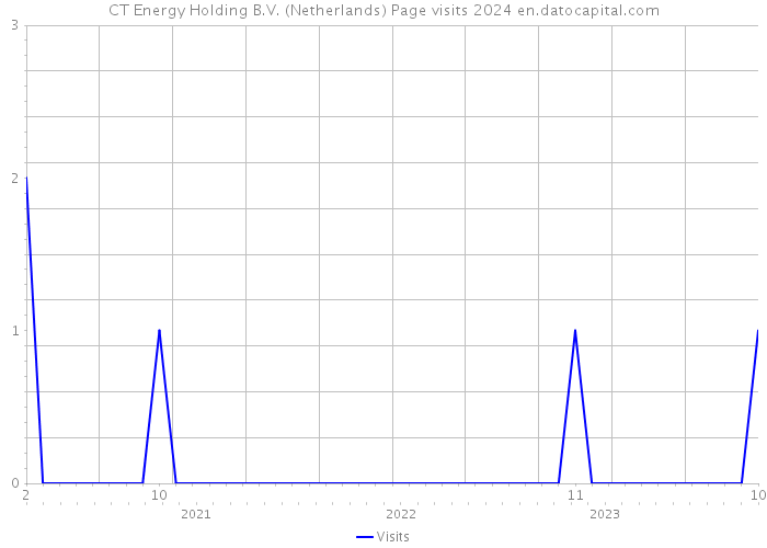 CT Energy Holding B.V. (Netherlands) Page visits 2024 