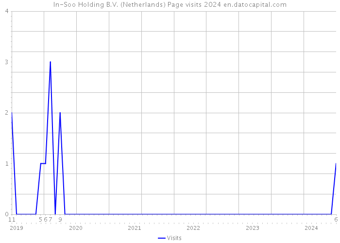 In-Soo Holding B.V. (Netherlands) Page visits 2024 