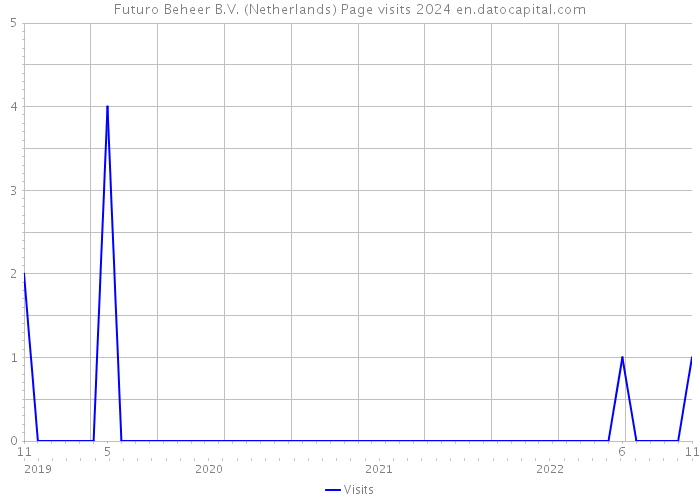 Futuro Beheer B.V. (Netherlands) Page visits 2024 