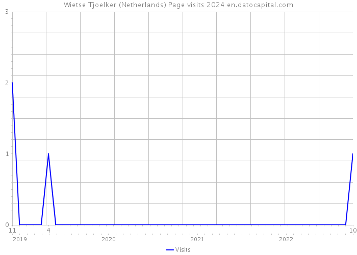 Wietse Tjoelker (Netherlands) Page visits 2024 