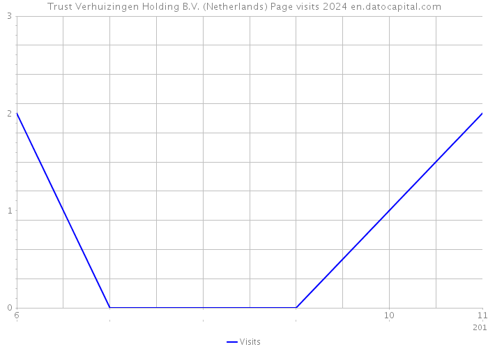 Trust Verhuizingen Holding B.V. (Netherlands) Page visits 2024 