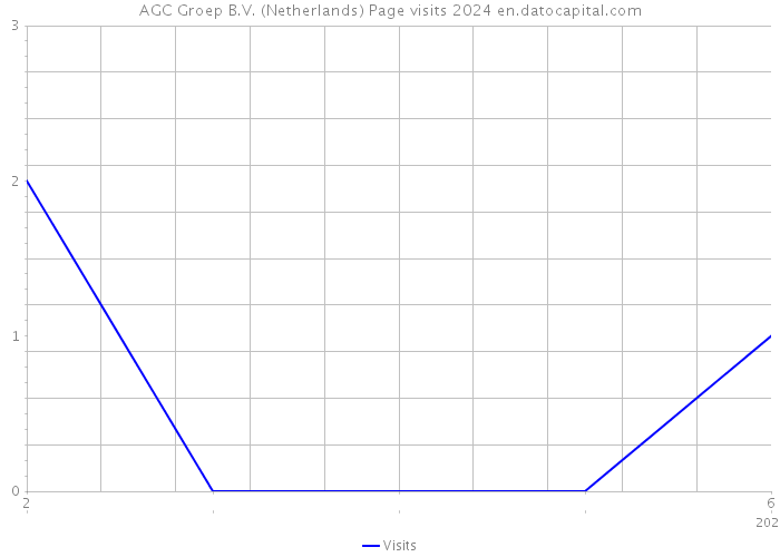 AGC Groep B.V. (Netherlands) Page visits 2024 