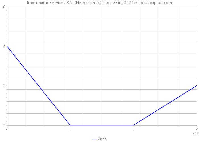 Imprimatur services B.V. (Netherlands) Page visits 2024 