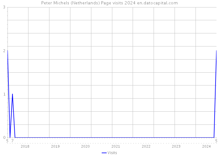 Peter Michels (Netherlands) Page visits 2024 