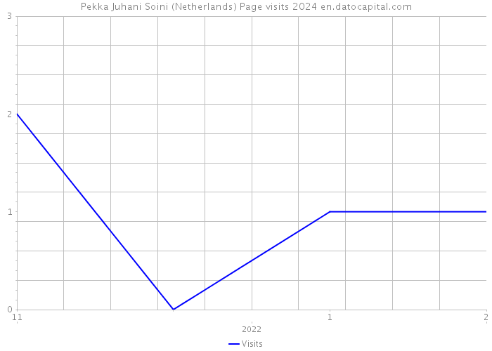 Pekka Juhani Soini (Netherlands) Page visits 2024 
