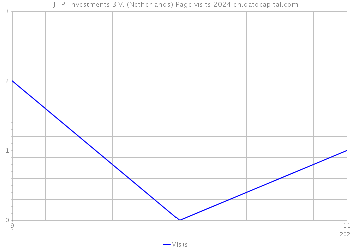J.I.P. Investments B.V. (Netherlands) Page visits 2024 