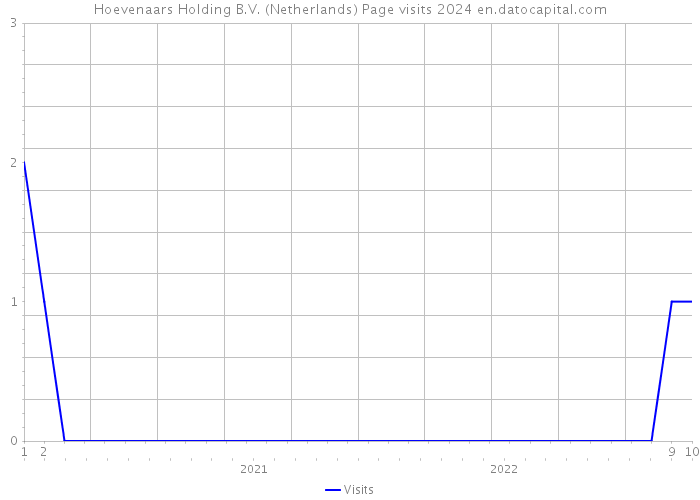 Hoevenaars Holding B.V. (Netherlands) Page visits 2024 