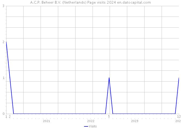 A.C.P. Beheer B.V. (Netherlands) Page visits 2024 