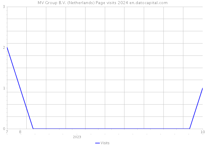 MV Group B.V. (Netherlands) Page visits 2024 