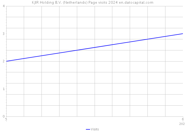 KJIR Holding B.V. (Netherlands) Page visits 2024 