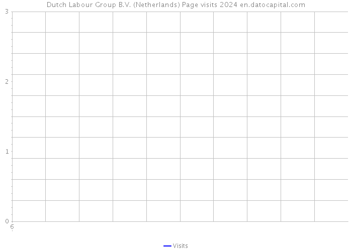 Dutch Labour Group B.V. (Netherlands) Page visits 2024 