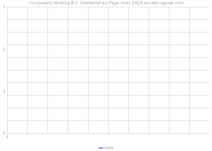 Voorwaarts Holding B.V. (Netherlands) Page visits 2024 