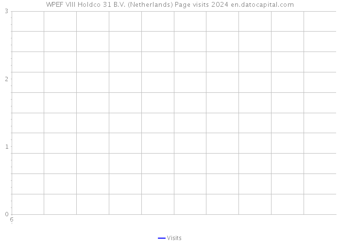 WPEF VIII Holdco 31 B.V. (Netherlands) Page visits 2024 