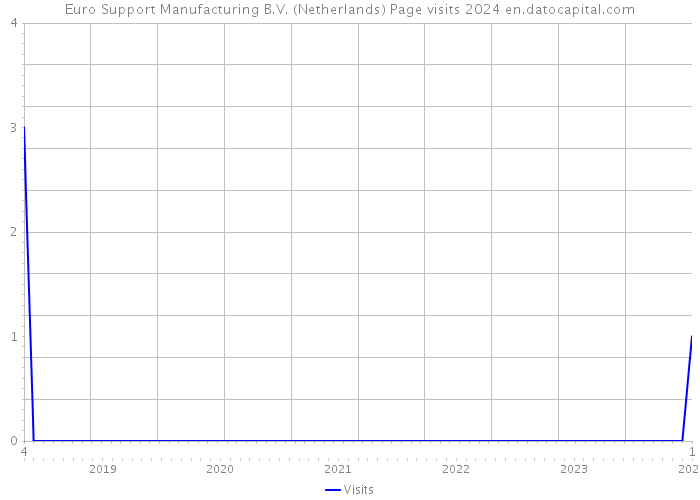 Euro Support Manufacturing B.V. (Netherlands) Page visits 2024 