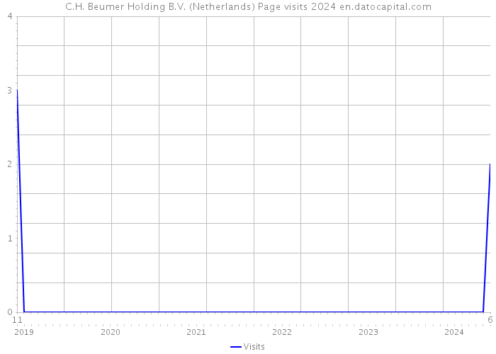 C.H. Beumer Holding B.V. (Netherlands) Page visits 2024 