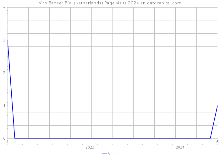 Viro Beheer B.V. (Netherlands) Page visits 2024 