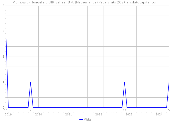Mombarg-Hengefeld Ulft Beheer B.V. (Netherlands) Page visits 2024 