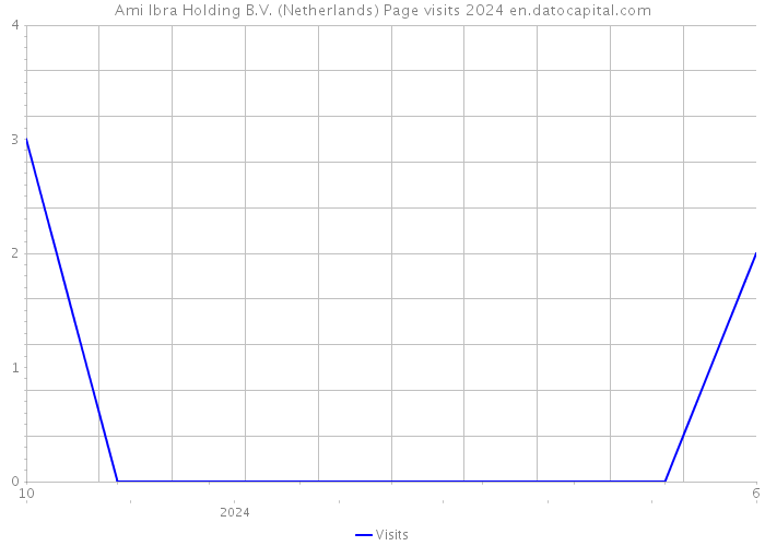 Ami Ibra Holding B.V. (Netherlands) Page visits 2024 