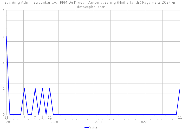 Stichting Administratiekantoor PPM De Kroes Automatisering (Netherlands) Page visits 2024 