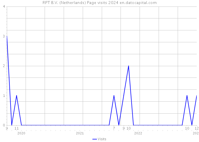 RPT B.V. (Netherlands) Page visits 2024 