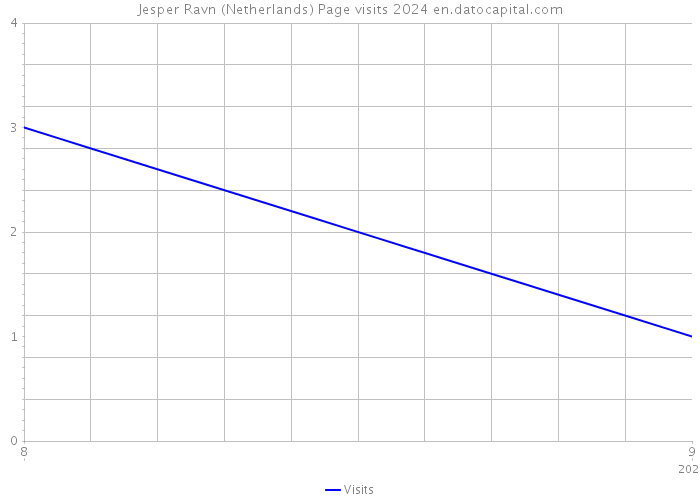 Jesper Ravn (Netherlands) Page visits 2024 