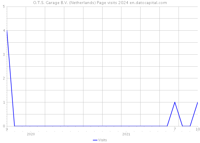 O.T.S. Garage B.V. (Netherlands) Page visits 2024 