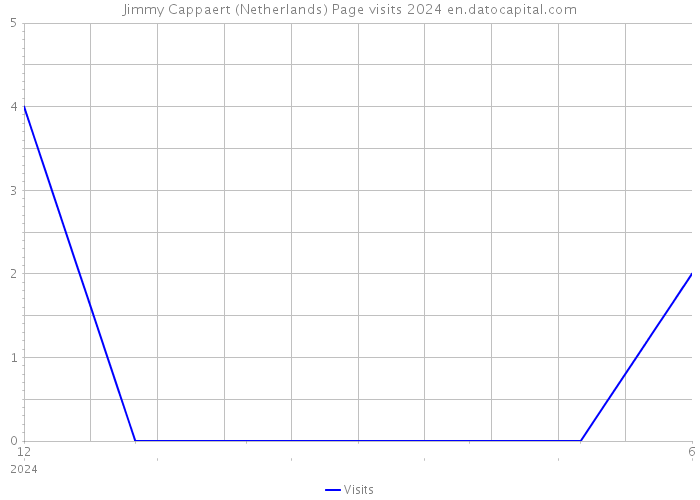 Jimmy Cappaert (Netherlands) Page visits 2024 