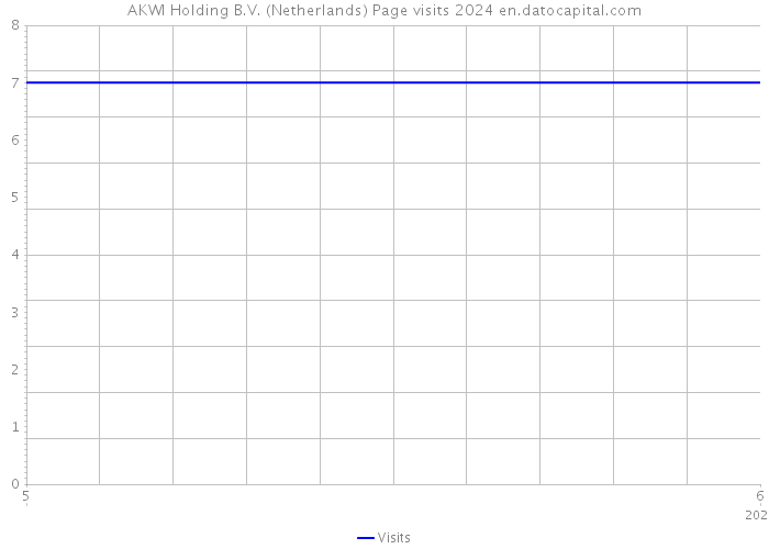 AKWI Holding B.V. (Netherlands) Page visits 2024 